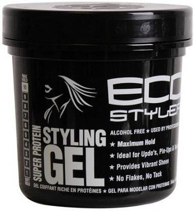 ECO STYLER Super Protein Black Gel Hair Gel