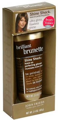 Brilliant Brunette Shine Shock Leave-On Perfecting Glosser Spray Hair Cream