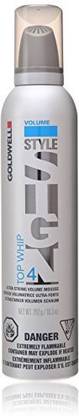 GOLDWELL Style Sign 4 Top Whip Ultra Strong Volume Mousse For Unisex Hair Spray