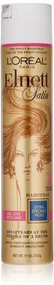L'Oréal Paris Elnett Satin Hairspray, Volume Extra Strong Hold Hair Spray