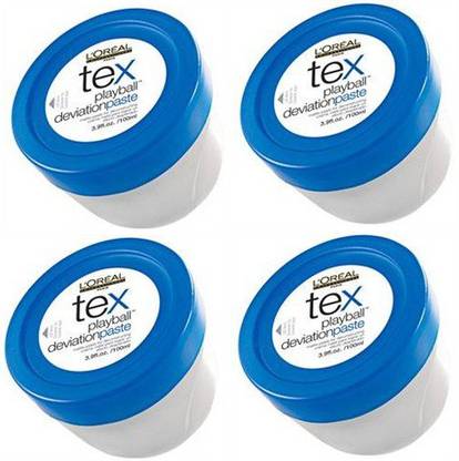 L'Oréal Paris Tex Playball Deviation Paste (Pack Of 4) Hair Cream