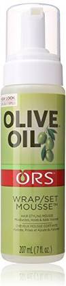 Organic Root Stimulator Olive Oil Hair Wrap Set S Hair Mousse