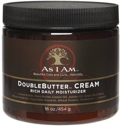 As I Am Double Butter Rich Daily Moisturizer Cream Hair Cream