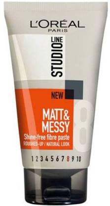 L'Oréal Paris Studio Line Matt & Messy Shine Free Fibre Paste Hair Paste