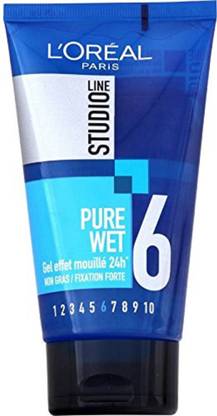 l'oreal पेरिस Studio Line Pure Wet Hair Gel बालों का जेल