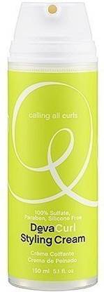 Deva Concepts DevaCurl Styling Cream, 5.1 Oz Hair Cream
