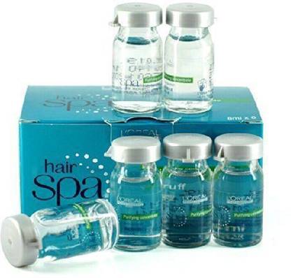 L'Oréal Professionnel Hair Spa Puriying Concentrate Hair Scalp Treatment Serum 8 ml Pack of 6