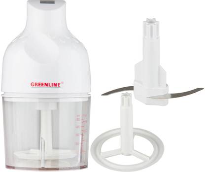 GREENLINE Greenline 1 Litre Chopper with Whipper Blade Vegetable & Fruit Chopper