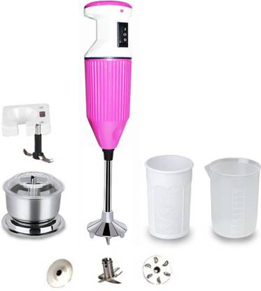 Life Crystal 200 W Pink Hand Blender