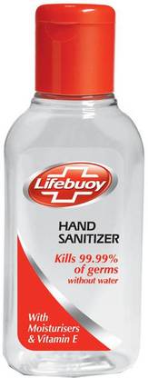LIFEBUOY With Moisturizer and Vitamin E Hand Sanitizer Bottle