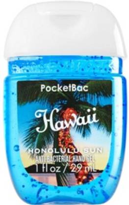 BATH & BODY WORKS Hawaii Honolulu Sun Anti Bacterial Gel Hand Sanitizer Bottle