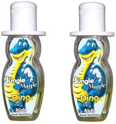 Jungle Magic Dino 2 bottles Hand Sanitizer Bottle