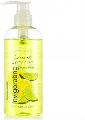 Essentials M&S Invigorating Lemon & Zesty Hand Wash Pump Dispenser