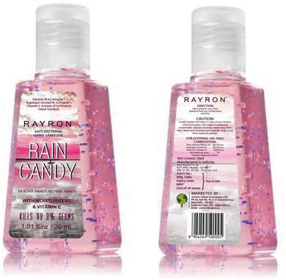 Rayron Rain Candy 30ml Hand Sanitizer Bottle