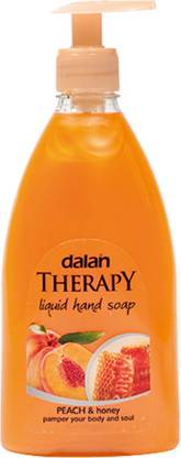 Dalan Therapy Liquid Soap with Peach & Honey Fragrance Hand Wash Bottle