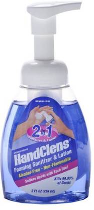 Woodwards woodward's handclens 2-in-1 foaming sanitizer & lotion 236ml/8 Hand Sanitizer Pump Dispenser