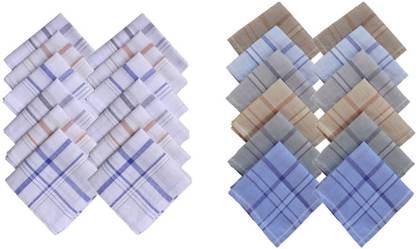 S4S Men's Striped & Colour ["Multicolor"] Handkerchief