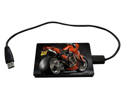 LYCANS Heavy Duty Bike Hard Disk Skin