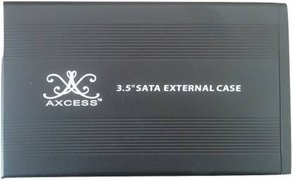 Axcess USB 2.0 3.5 inch External SATA hard disk case 3.5 inch External Hard Drive Enclosure