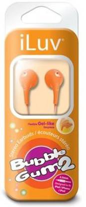 Iluv2 Bubble Gum Ii Earphones In Wired without Mic