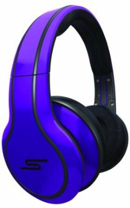Sms Audio Sms-Wd-Prp Street By 50 Cent Wi Over-Ear Headphones - Blue-,(Discontinued By Manufacturer) Bluetooth without Mic Headset