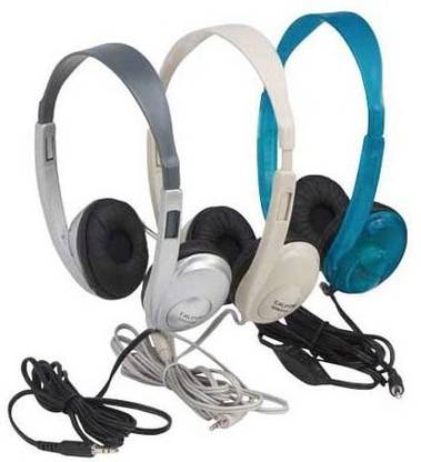 Califone 3060Av Multimedia Stereo Headphones Without Volume Control Bluetooth without Mic