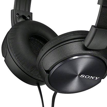 SONY Mdr-Zx310Ap Headphone (Gray) Wired without Mic