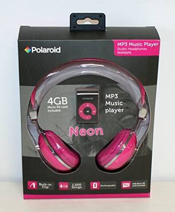 POLAROID Mp3 Music Player And Headphones Wired without Mic