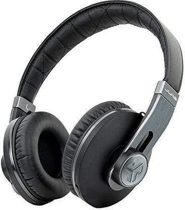 Jlab Omni By Premium Folding Bluetooth Wireless Over-Ear Headphone With Mic & Carrying Case, Black Pearl Bluetooth without Mic