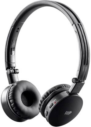 MONOPRICE Hi-Fi Lightweight Bluetooth Headphones Wired without Mic Headset