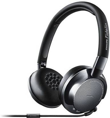 PHILIPS Nc1/27 Fidelio Noise Cancelling Premium Headphones With Ergonomic Memory Foam Cushions And Compact Multi-Way Folding For Easy Travel Bluetooth without Mic