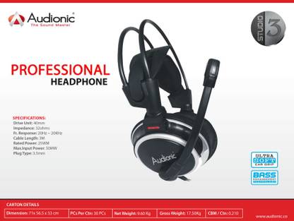 Audionic Studio3 Bluetooth without Mic