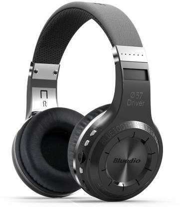 Bluedio H+(Turbine) Bluetooth stereo headphone Wireless headphones Bulit-in microphone Micro-SD Music string/FM Radio BT4.1 Wired without Mic