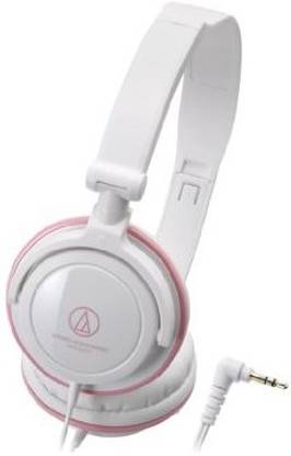 Audio Technica Audio Technica Ath-Sj11 Wpk & Pink | Portable Headphones (Japan Import) Wired without Mic