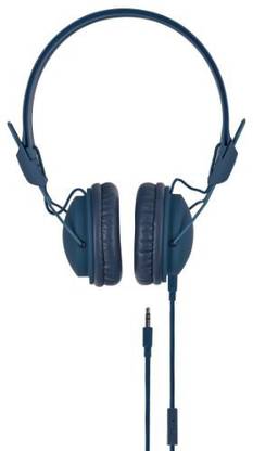 Summerland Xqisit Over-The-Head Headphones With Push To Talk Button 102Db 3.5 Mm Jack 1.2 M Blue Bluetooth without Mic