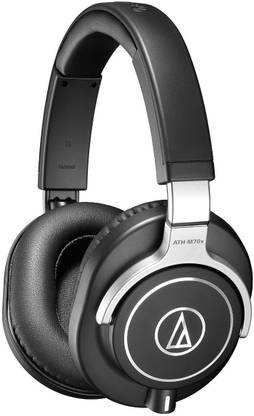 Audio Technica Ath-M70x Black Wired without Mic