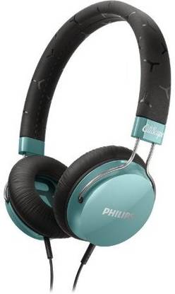 PHILIPS Shl5300Tl Citiscape Headband Headphones Fixie On-Ear Shl5300 Teal Bluetooth without Mic