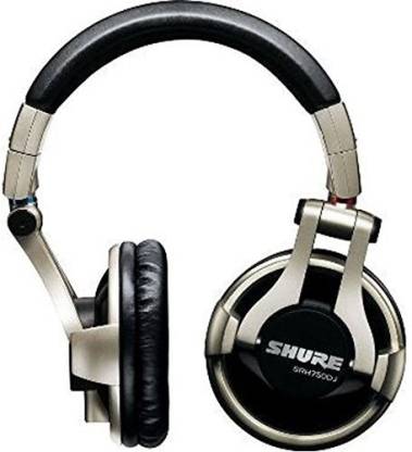 Shure Srh750Dj Professional Quality Dj Headphones () Wired without Mic Headset