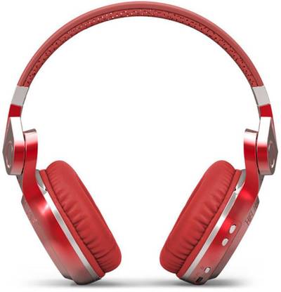 Bluedio T2 Plus Red Bluetooth without Mic