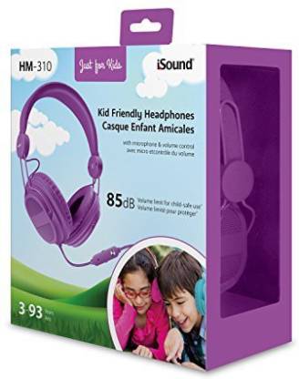 iSound Dghp-5540 Kid Friendly Headphones With Mic And Music Volume Bluetooth without Mic Headset