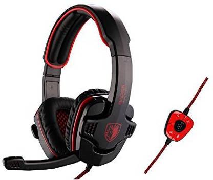 Sades Sa-901 7.1 Surround Stereo Usb Headband Headphone Headset With Microphone Wired Gaming