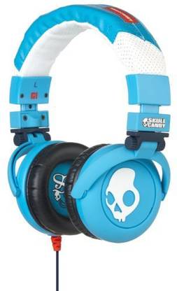 Skullcandy G.I.- Mic'D / Db Over Ear Headphones In Shoe Blue By Bluetooth without Mic