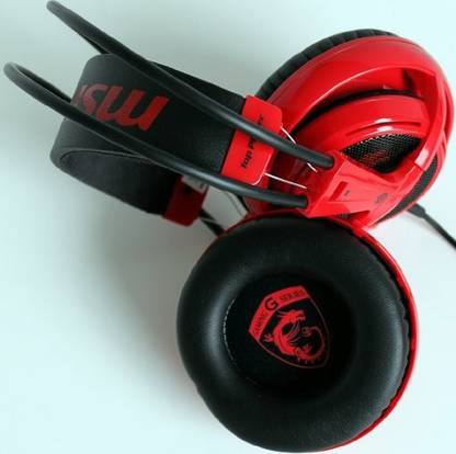 steelseries Siberia V2 Full-Size Msi Dragon Edition Headband Headsets Wired without Mic