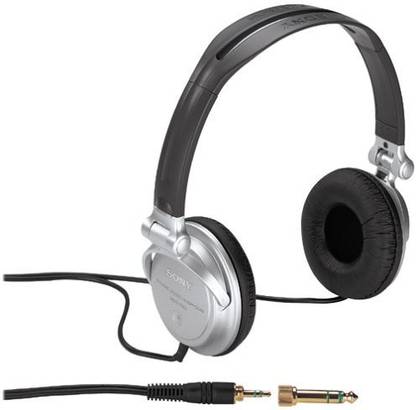 SONY Mdr-V300 Monitor Series Headphones With Folding Design Wired without Mic