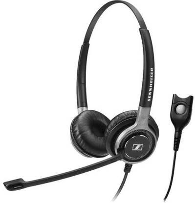 OEM Sennheiser Century Sc 660 Headset . Stereo . Black, . Easy Disconnect . Wi . 200 Ohm . 50 Bluetooth without Mic