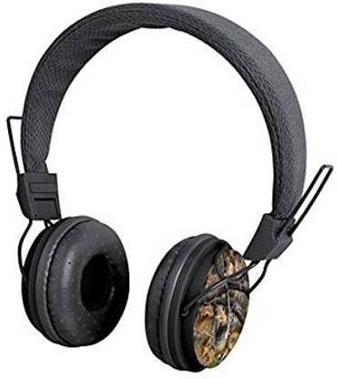 The Black Series Camouflage Noise Isolation Headphones Bluetooth without Mic