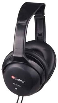 Labtec Elite 825 Computer Headphones With Cushioned Leatherette Earpads (Discontinued By Manufacturer) Bluetooth without Mic