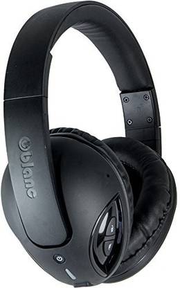Syba Og-Aud23042 Multimedia Oblanc Cobra200Bt Bluetooth V2.1+Edr Class 2 A2Dp, Avrcp Headphones - Built-In Microphone, Black Bluetooth without Mic