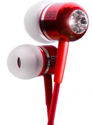 BassBuds BassBuds Classic Collection Red Bluetooth without Mic