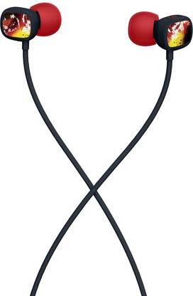 Logitech Ultimate Earphone/UE100(RED)-Logotech Wired without Mic